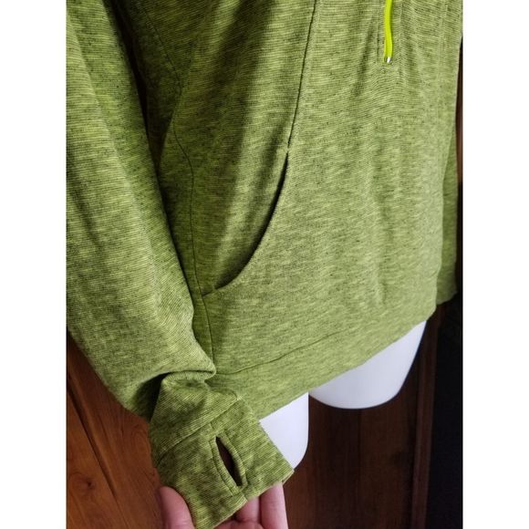 Lucy Athletic Green Half Zip-up Sweater - Picture 5 of 5